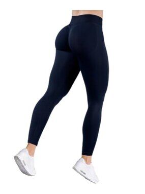 Seamless Scrunch Butt Lifting Leggings Tummy Control Workout Yoga Pants